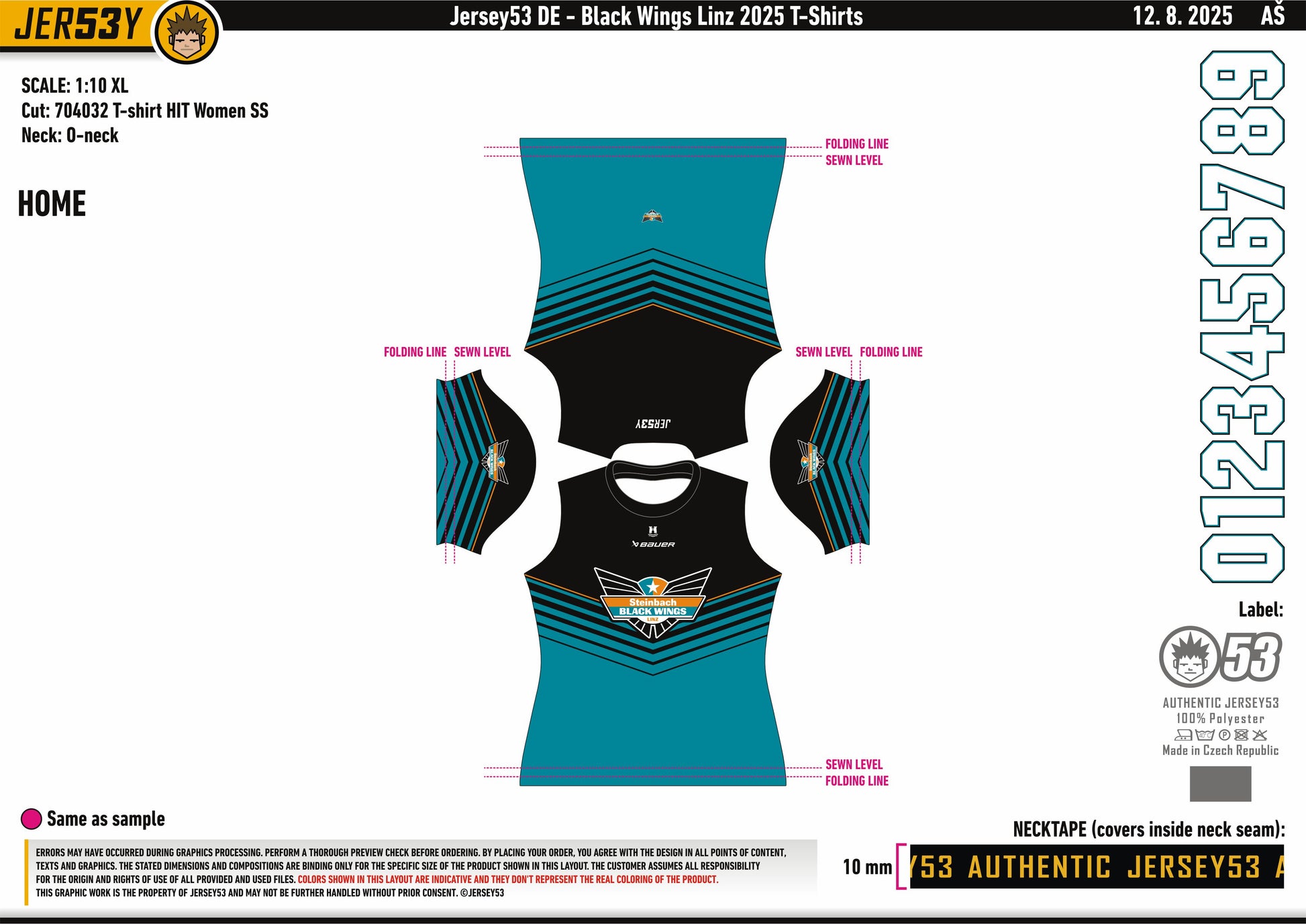 Black Wings Fanshirt Men 2025_2026