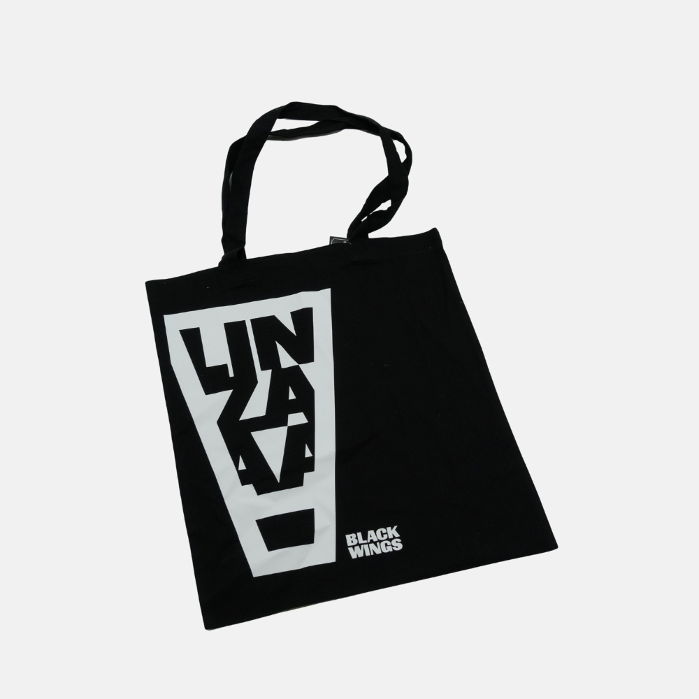 Black Wings Tote Bag LINZAA