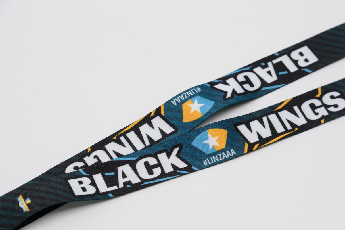 BLACK WINGS LANYARD