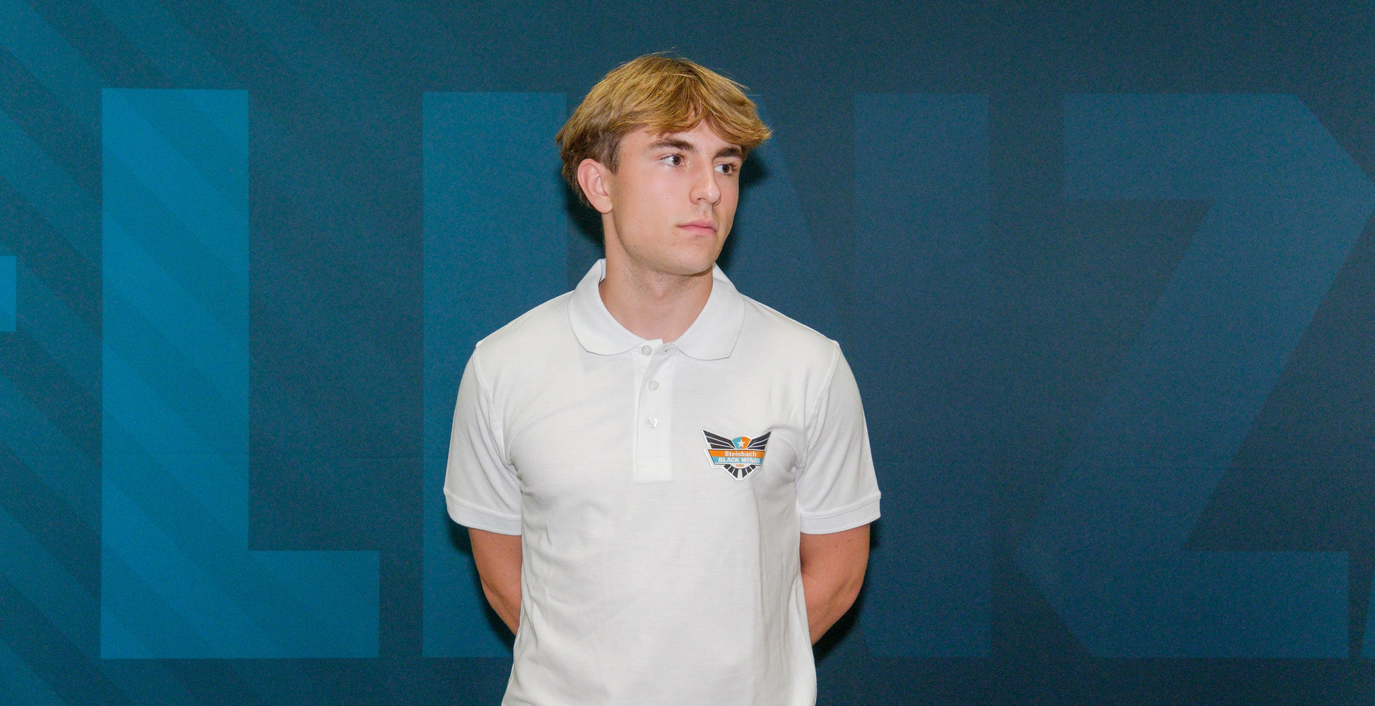 Black Wings POLO Weiß