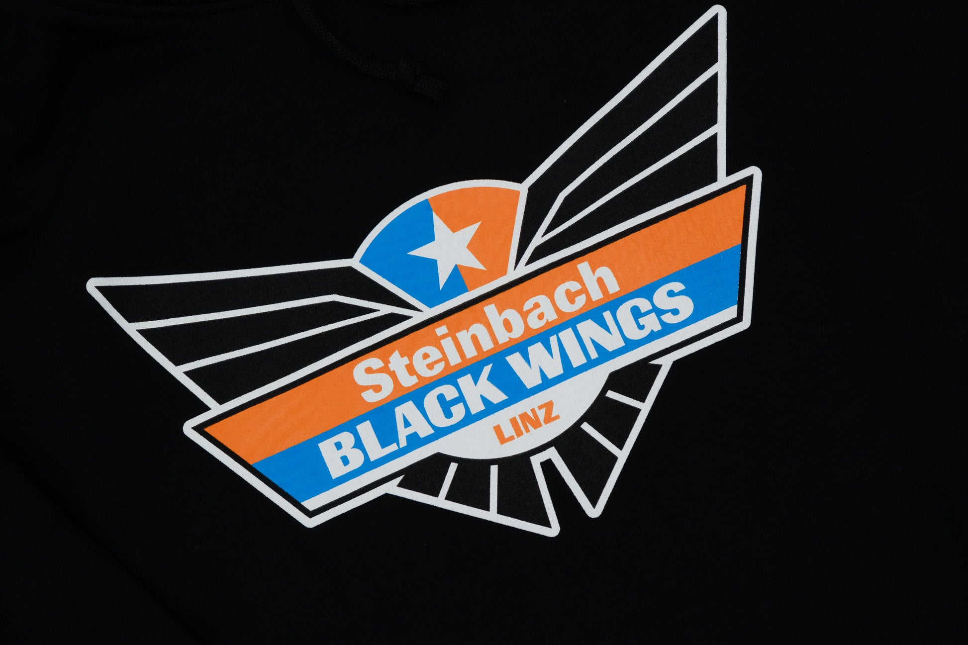 Black Wings Hoodie Big Logo