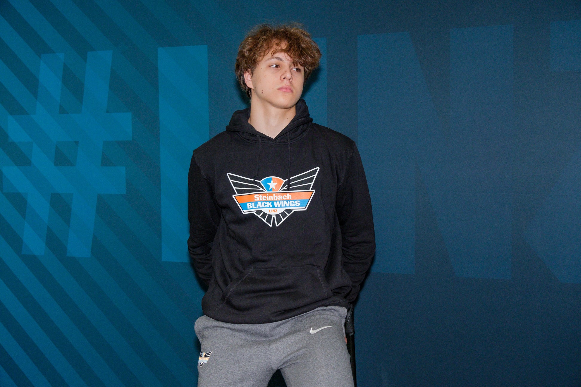 Black Wings Hoodie Big Logo