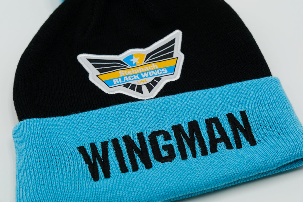 Black Wings Beanie Wingman