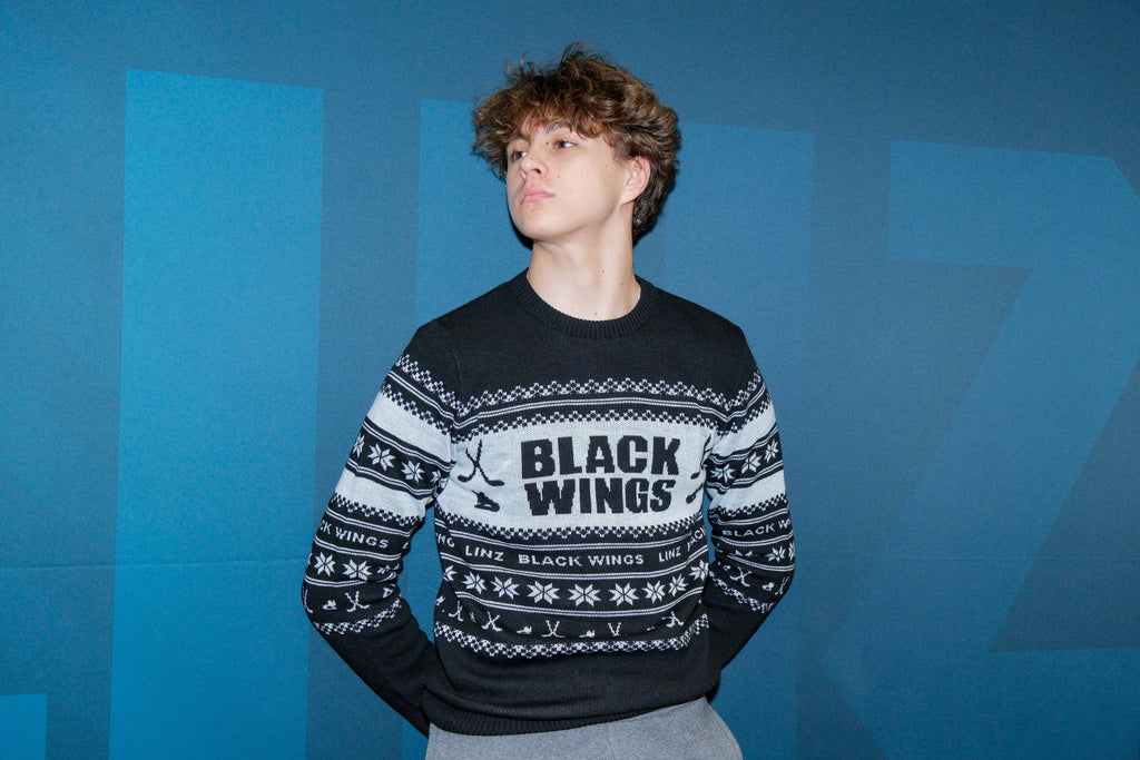 Black Wings Christmas Sweater