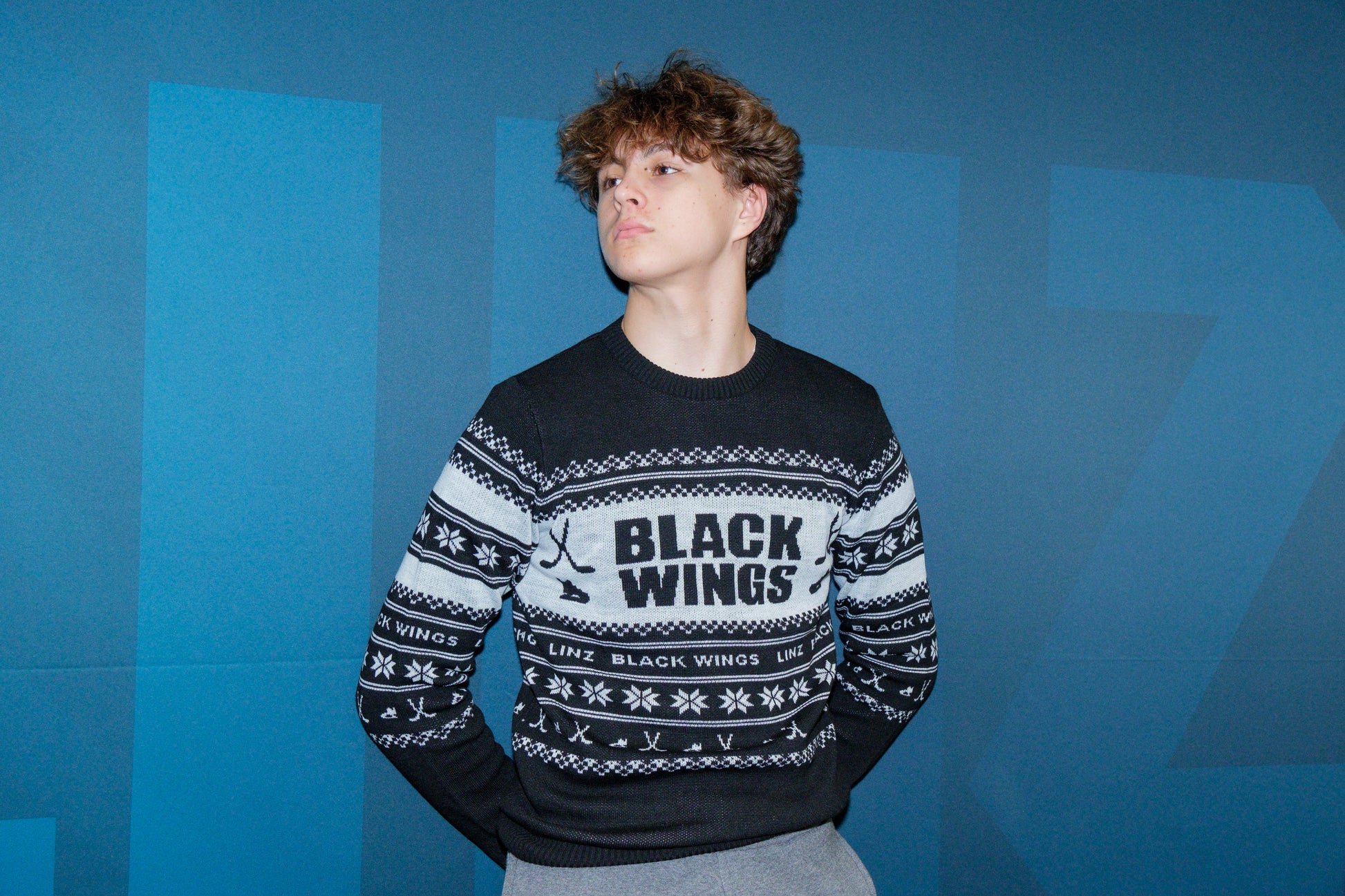 Black Wings Christmas Sweater