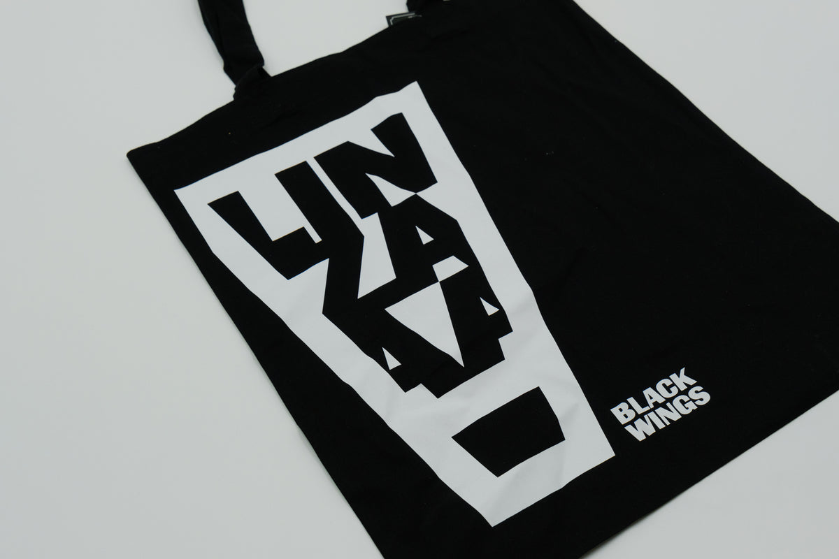 Black Wings Tote Bag LINZAA