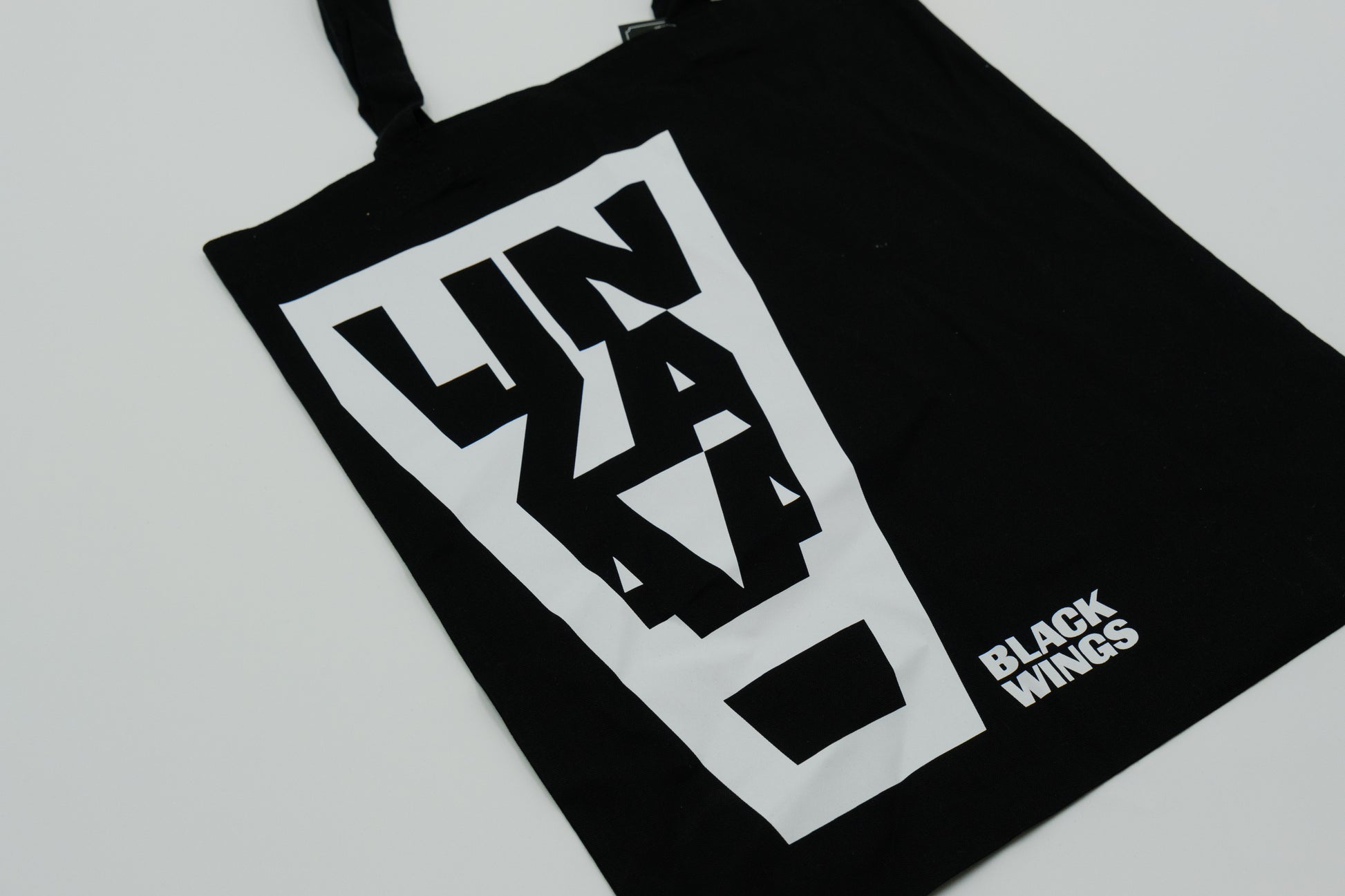 Black Wings Tote Bag LINZAA