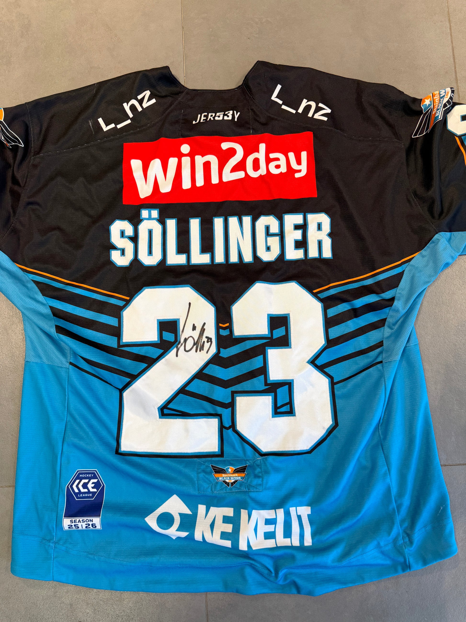 Matchworn Trikot Home 2025/26 signiert – PATRICK SÖLLINGER #23