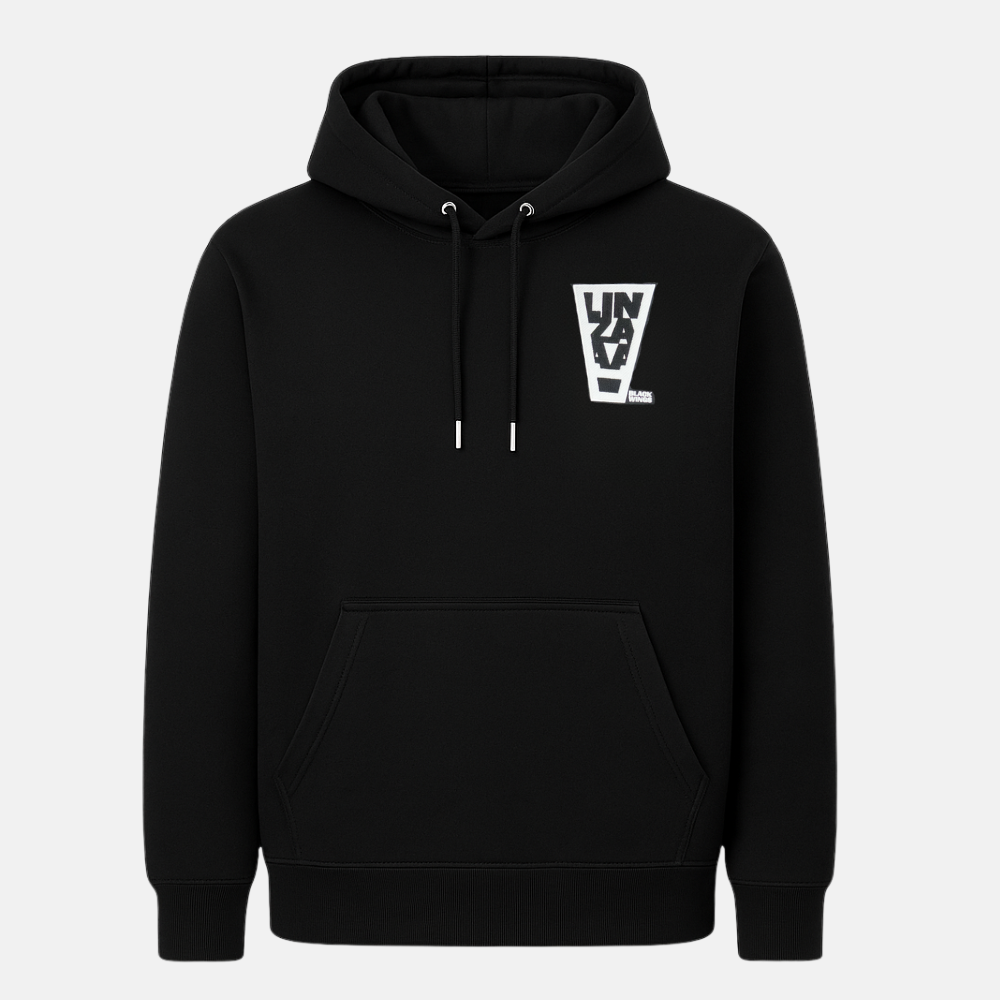 Black Wings Hoodie LINZAA Unisex