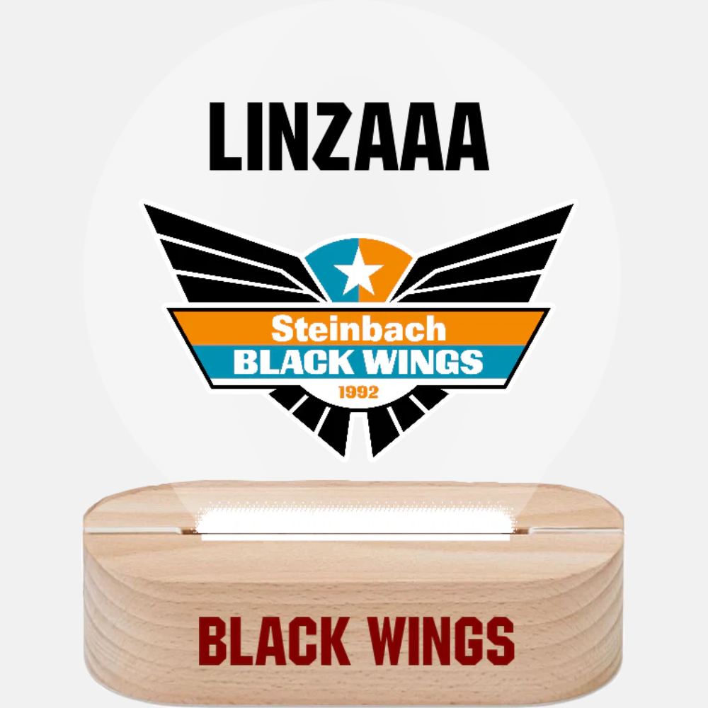 Black Wings Lampe LED