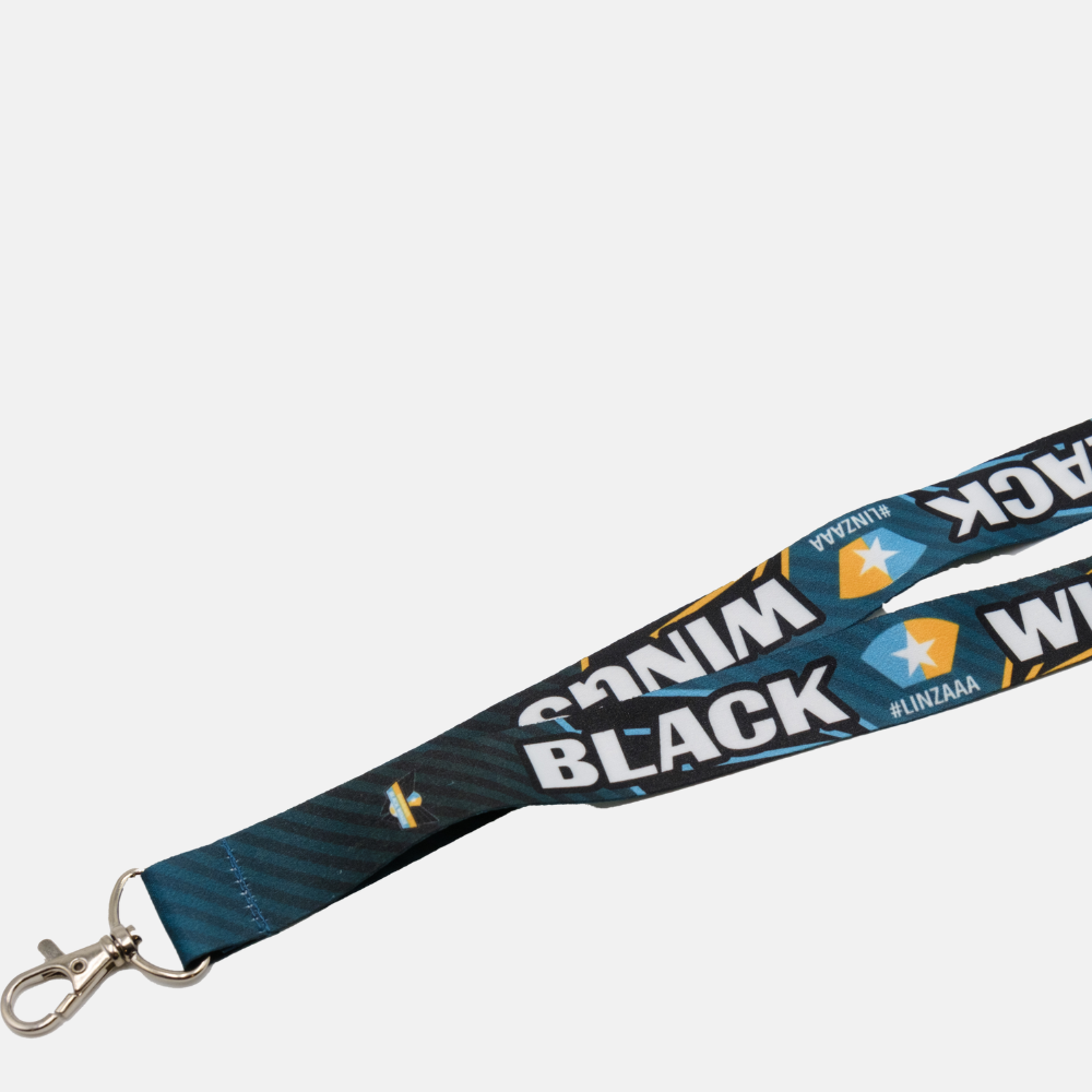 BLACK WINGS LANYARD
