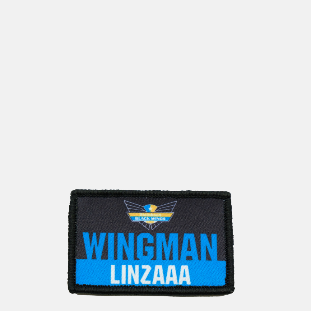 Black Wings Patch Wingman