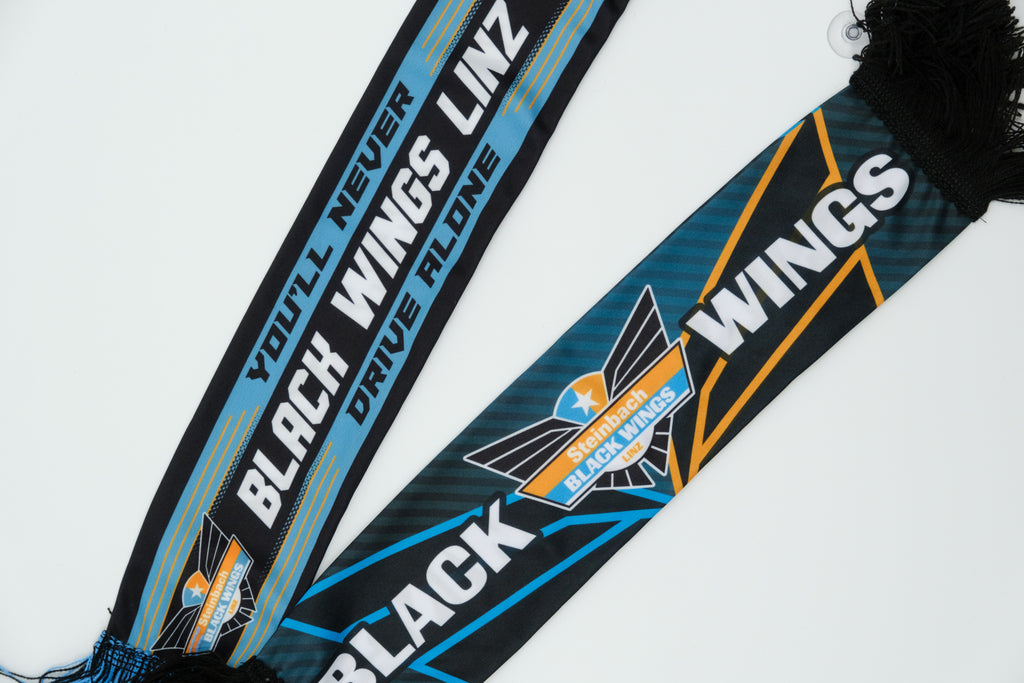 Black Wings Mini-Seidenschal Classic