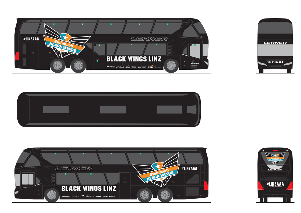 Black Wings Neoplan Skyliner 1:87
