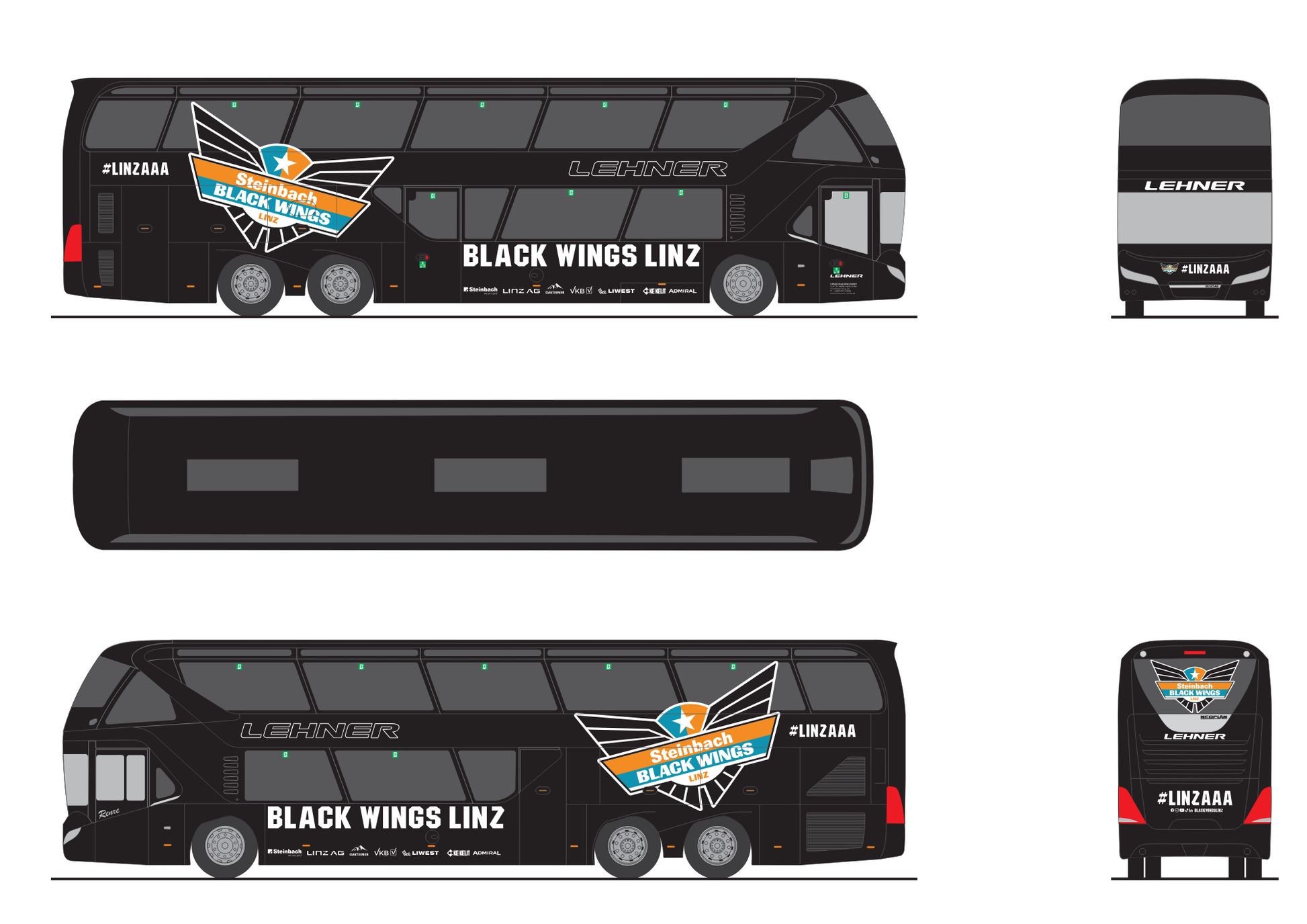 Black Wings Neoplan Skyliner 1:87