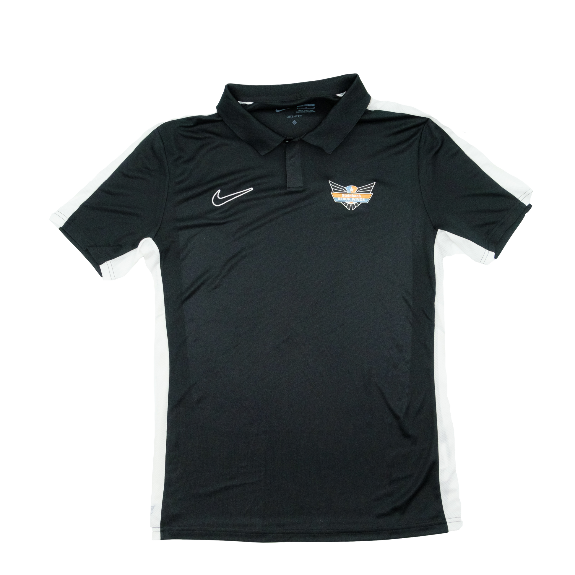 Nike Black Wings Academy 23 Poloshirt Schwarz