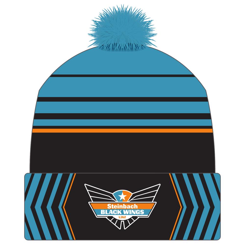 Black Wings NHL Beanie Stripe